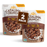 Catalina Crunch Protein Cereal, Dark Chocolate, 9 oz Bag (Pack of 2)
