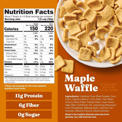Catalina Crunch Protein Cereal, Maple Waffle, 9 oz Bag (Pack of 2)