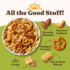 Catalina Crunch Protein Snack Mix, Parmesan Garlic, 5.25 oz Bag (Pack of 1)