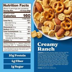 Catalina Crunch Protein Snack Mix, Creamy Ranch, 5.25 oz Bag (Pack of 3)