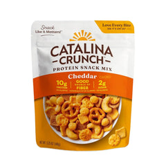 Catalina Crunch Protein Snack Mix, Cheddar, 5.25 oz Bag (Pack of 1)