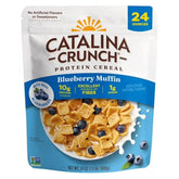 Catalina Crunch Protein Cereal Blueberry Muffin – Keto, Gluten Free, No Added Sugar, High Protein – Big 24 oz Family Size Bag, Low Carb Breakfast Cereal