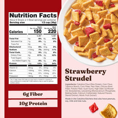 Catalina Crunch Protein Cereal, Strawberry Strudel, 8 oz Bag (Pack of 2)
