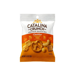 Catalina Crunch Protein Grab & Go Snack Mix, Cheddar, 1.85 oz (Pack of 12)