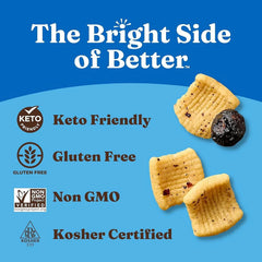 Catalina Crunch Protein Cereal Blueberry Muffin – Keto, Gluten Free, No Added Sugar, High Protein – Big 24 oz Family Size Bag, Low Carb Breakfast Cereal