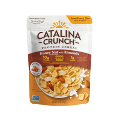 Catalina Crunch Protein Cereal Honey Nut with Almonds, 8 oz Bag (Pack of 1)