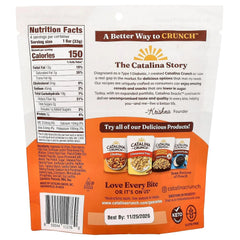 Catalina Crunch Chocolate Cookie Bars - Keto Friendly Snacks with 2g Sugar and 3g Protein - Gluten Free Low Carb Candy Bars, Kosher - Peanut Butter, 4 Count (Pack of 1)