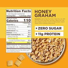Catalina Crunch Protein Cereal - Sugar Free Breakfast Cereal with 11g of Protein - Gluten Free - Pumpkin Spice - 8 oz. Bag (Pack of 1)