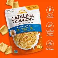 Catalina Crunch Protein Cereal, Peanut Butter, 8 oz Bag (Pack of 1)
