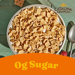 Catalina Crunch Protein Cereal - Sugar Free Breakfast Cereal with 11g of Protein - Gluten Free - Pumpkin Spice - 8 oz. Bag (Pack of 1)