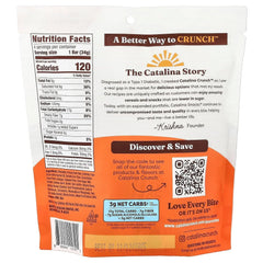 Catalina Crunch Chocolate Cookie Bars - Keto Friendly Snacks with 2g Sugar and 3g Protein - Gluten Free Low Carb Candy Bars, Kosher - Sea Salt Caramel, 4 Count (Pack of 1)