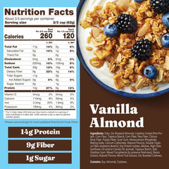 Catalina Crunch Protein Granola, Vanilla Almond, 8 oz Bag (Pack of 3)