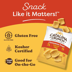 Catalina Crunch Protein Cereal, Cinnamon Toast Crunch, 1.27 oz, 6 Count