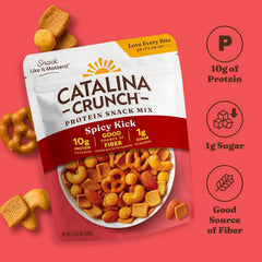 Catalina Crunch Protein Snack Mix, Spicy Kick, 5.25 oz Bag (Pack of 1)