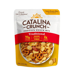 Catalina Crunch Protein Snack Mix, Traditional, 5.25 oz Bag (Pack of 1)