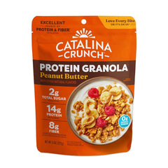 Catalina Crunch Protein Granola, Peanut Butter, 8 oz Bag (Pack of 1)