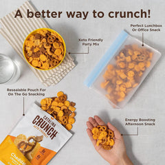 Catalina Crunch Mix Cheddar Keto Snack Mix | Keto Friendly, Low Carb, Protein Snacks, 6Oz (Pack Of 3)