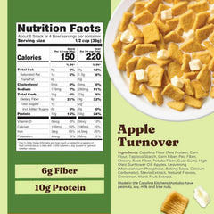 Catalina Crunch Protein Cereal, Apple Turnover, 8 oz Bag (Pack of 1)