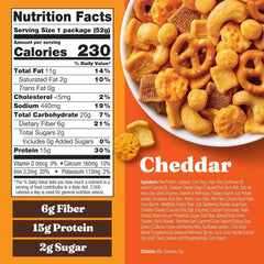 Catalina Crunch Protein Grab & Go Snack Mix, Cheddar, 1.85 oz (Pack of 12)