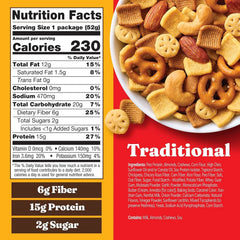 Catalina Crunch Protein Grab & Go Snack Mix with Cheese Crisps | Up to 16g Protein, 2g Sugar per Pouch | Good Source of Fiber, Keto, Gluten Free | Cheddar & Traditional, 1.85 oz (Pack of 24)