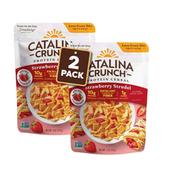 Catalina Crunch Protein Cereal, Strawberry Strudel, 8 oz Bag (Pack of 2)