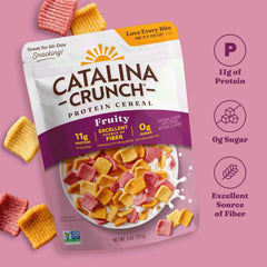 Catalina Crunch Protein Cereal, Fruity, 8 oz. Bag (Pack of 1)